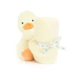 1168 Jellycat Bashful Duckling Soother 01