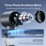 003 Jisulife Handheld Fan Pro1s 5000mah 02