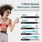 006 Jisulife Handheld Fan Life9 5000mah 04