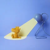 001 01 Peanuts Woodstock Mini Corduroy in Giftbox 15cm Warm Yellow 02