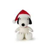 002 01 Peanuts Snoopy Sitting with Christmas Hat 17cm 03
