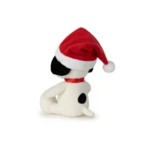 002 01 Peanuts Snoopy Sitting with Christmas Hat 17cm 04