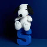 004 01 Peanuts Snoopy Eco Corduroy 19cm Cream 02