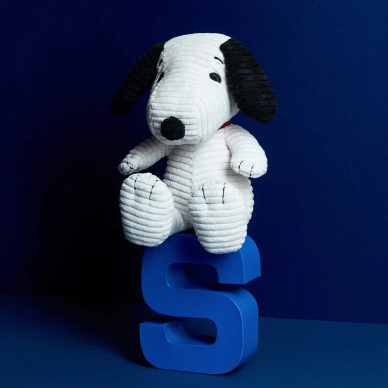 004 01 Peanuts Snoopy ECO Corduroy 19cm Cream 02