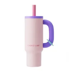 005 07 Chako Lab BaWang Cup Thermos Stainless Steel 1100ml Pink and Purple 01