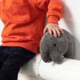 020 01 Miffy Eco Corduroy Grey Elephant 23cm 02