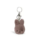 026 01 Miffy Eco Fuzzy Keychain 8cm Taupe Classic Ediiton 01