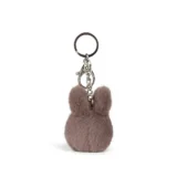 026 01 Miffy Eco Fuzzy Keychain 8cm Taupe Classic Ediiton 03