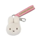 027 01 Miffy Eco Fuzzy Bag Charm 11cm Offwhite 01
