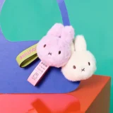 027 Miffy Eco Fuzzy Bag Charm 11cm Details 02