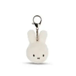 029 01 Miffy Eco Fuzzy Keychain 8cm Offwhite Clasp Edition 01