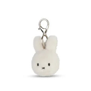 029 01 Miffy Eco Fuzzy Keychain 8cm Offwhite Clasp Edition 02