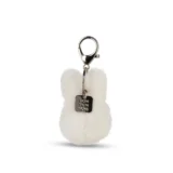 029 01 Miffy Eco Fuzzy Keychain 8cm Offwhite Clasp Edition 03