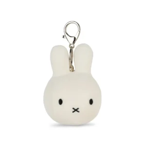 031 01 Miffy Squish Ball Keychain 9cm Offwhite Clasp Edition 01