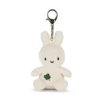 035 01 Miffy Four Leaf Clover Keychain 10cm Offwhite Clasp Edition 01