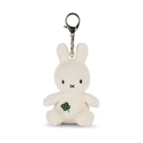 035 01 Miffy Four Leaf Clover Keychain 10cm Offwhite Clasp Edition 01