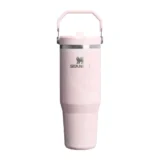127 Stanley the Iceflow Flip Straw Tumbler 30oz Pink Amethyst Calacatta 01