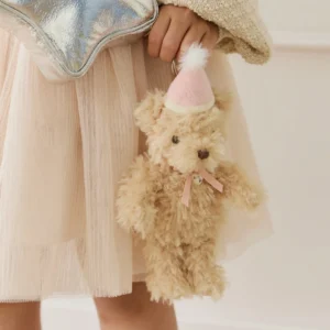 009 01 Snuggle Bunnies Birthday Arthur Keyring Fairy Party Hat 02