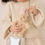 009 01 Snuggle Bunnies Birthday Arthur Keyring Fairy Party Hat 03