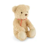 012 01 Snuggle Bunnies Arthur the Bear 36cm Red Stripe Ribbon Bow 01