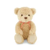 012 01 Snuggle Bunnies Arthur the Bear 36cm Red Stripe Ribbon Bow 04