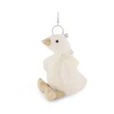 013 01 Snuggle Bunnies Rosie the Duck Keyring Neck Bow 01