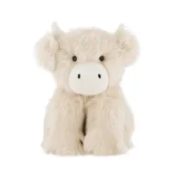 017 02 Snuggle Bunnies Hilda the Highland Cow 22cm Beige 01