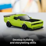 0239 Lego Speed Champions Dodge Challenger Srt Hellcat Sports Car 77237 05