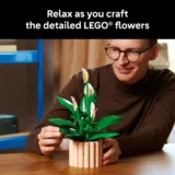 0242 Lego Botanicals Peace Lily 11504 04
