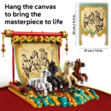 0250 Lego Galloping Horses Canvas 80119 04