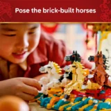0250 Lego Galloping Horses Canvas 80119 05