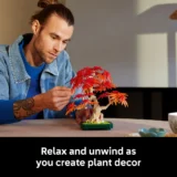 0251 Lego Botanicals Japanese Red Maple Bonsai Tree 10348 04