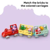 0257 Lego Duplo Peppa Pig Train Ride with Grandpa Pig 10466 06