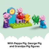 0257 Lego Duplo Peppa Pig Train Ride with Grandpa Pig 10466 07