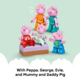 0258 Lego Duplo Peppa Pig Family House 10467 07