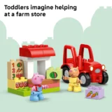 0259 Lego Duplo Peppapig Tractor and Market 10468 05