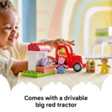 0259 Lego Duplo Peppapig Tractor and Market 10468 06