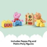 0259 Lego Duplo Peppapig Tractor and Market 10468 07