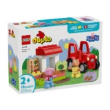 0259 Lego Duplo Peppapig Tractor and Market 10468 08
