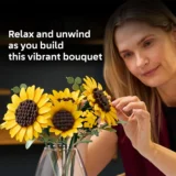 0267 Lego Botanicals Sunflower Bouquet 11502 04