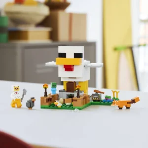 0271 Lego Minecraft Chicken Farm 21585 02