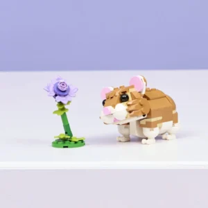 0278 Lego Creator 3 in 1 Cute Hamster with a Flower 31376 02