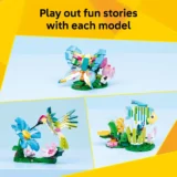 0281 Lego Creator 3 in 1 Wild Animals Colorful Hummingbird 31384 04