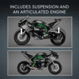 0286 Lego Technic Kawasaki Ninja H2r Motorcycle 42170 04