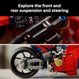 0287 Lego Technic Ducati Panigale V4 S Motorcycle 42202 04