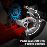 0287 Lego Technic Ducati Panigale V4 S Motorcycle 42202 05