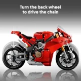 0287 Lego Technic Ducati Panigale V4 S Motorcycle 42202 06