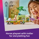 0298 Lego Friends Horse and Baby Foal Trailer 42695 03