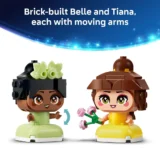 0304 Lego Disney Princess Mini Belle and Tiana with Castle 43291 06