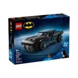 Lego Batman Batmobile Box Set Featuring a Black Batmobile Model and Dc Batman Logo 9+ Age 330 Pieces Box Art Image